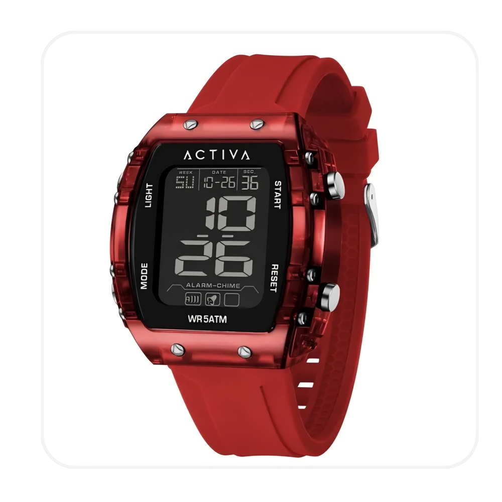 Ativa Ranger X Digital Smartwatch - Red - Picture 2 of 2